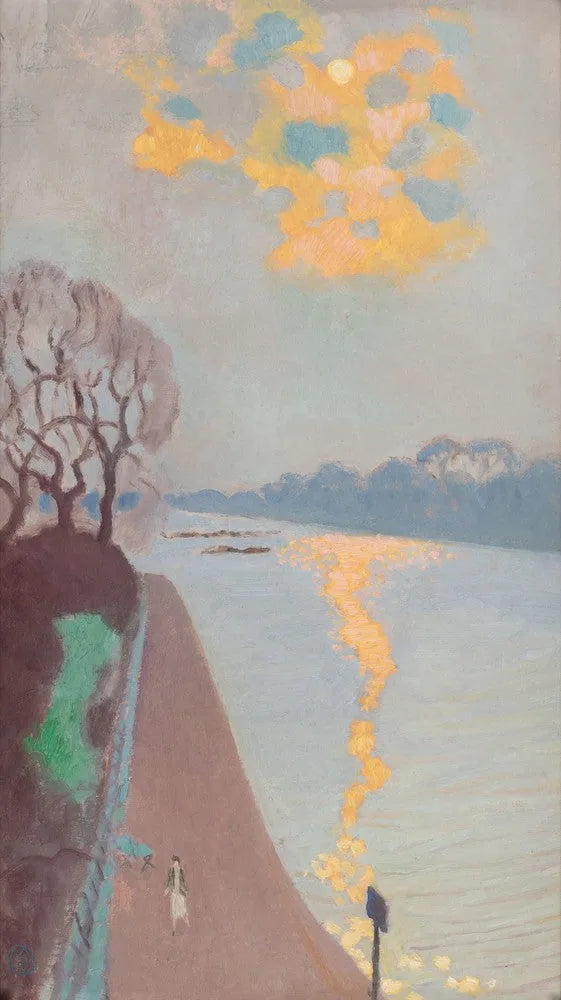 Auringon heijastus joessa - Maurice Denis