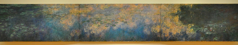 Pilviheijastukset, MoMA triptyykki W1972 -1974 - Claude Monet