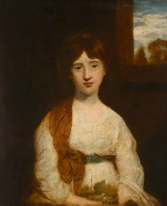 Pohdinta: Nuori tyttö viinirypäleensä kanssa - Joshua Reynolds