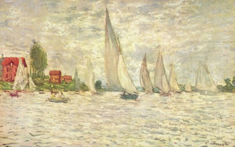 Regatta Argenteuilissa - Claude Monet