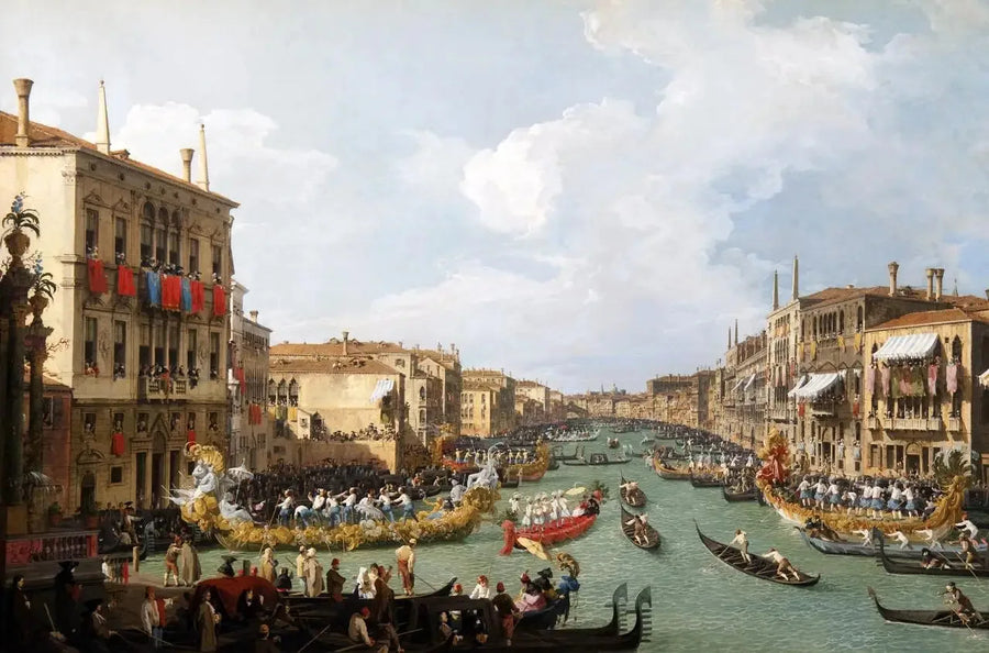 Suuri kanava-veneajo - Canaletto