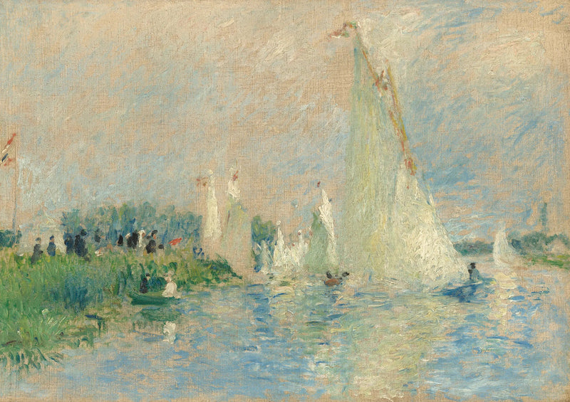 Regatat Argenteuil'ssa - Pierre-Auguste Renoir