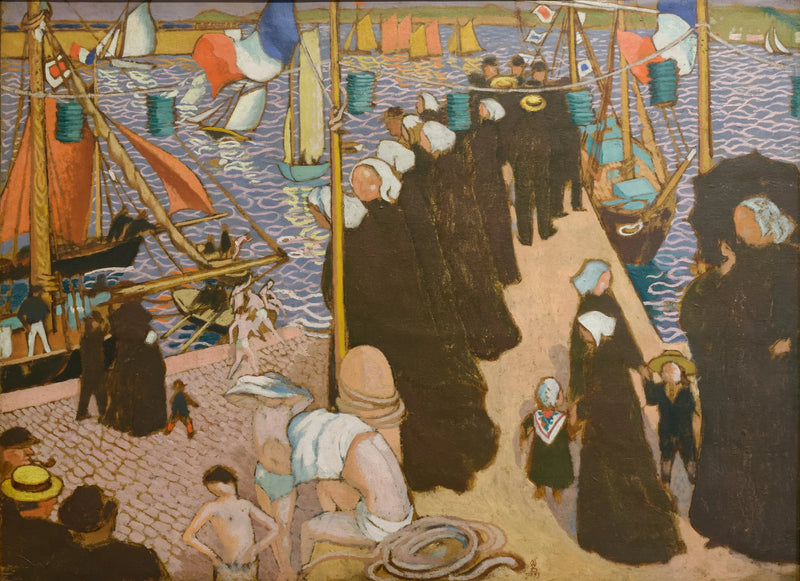 Purjehdukset Perros-Guirecissä - Maurice Denis