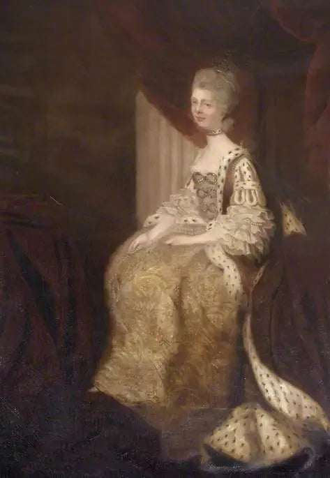 Reine Charlotte (1744–1818), George III:n puoliso - Joshua Reynolds