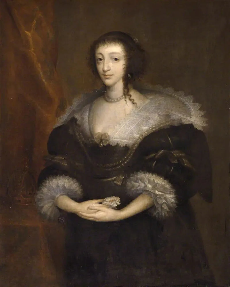Reine Henriette Marie (1609–1669), puoliso Charles I:stä - Antoine van Dyck