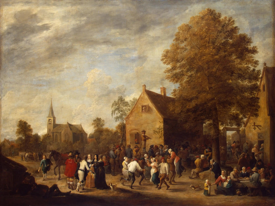 Flanderin iloittelu - David Teniers nuorempi