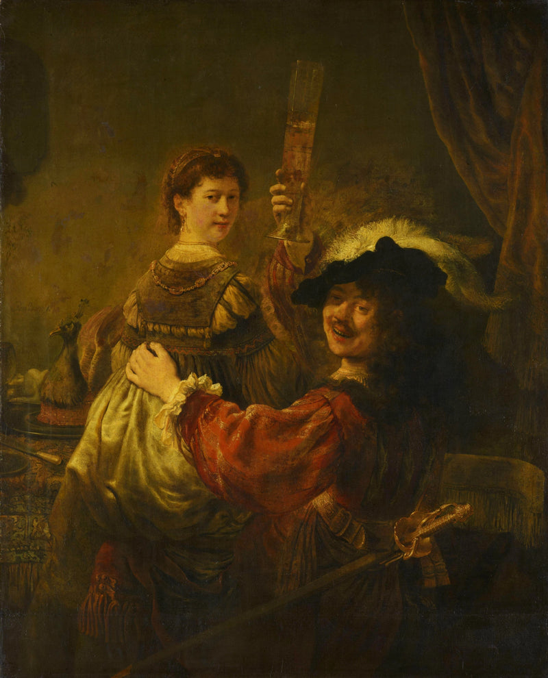 Onnellinen pari - Rembrandt