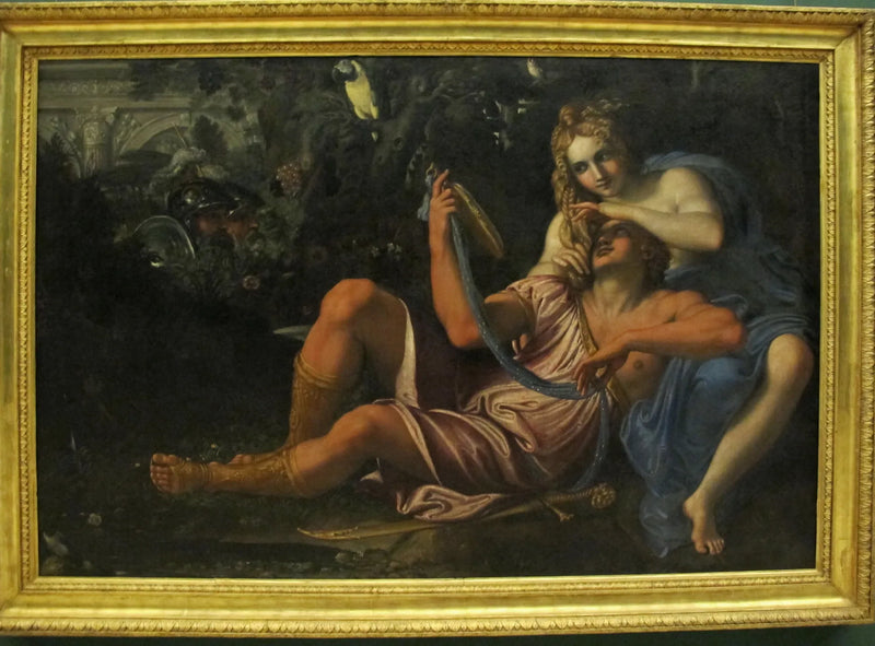 Renaud ja Armide - Annibale Carracci