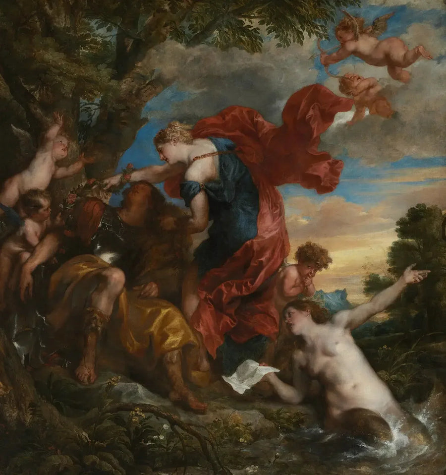 Renaud ja Armide - Antoine van Dyck