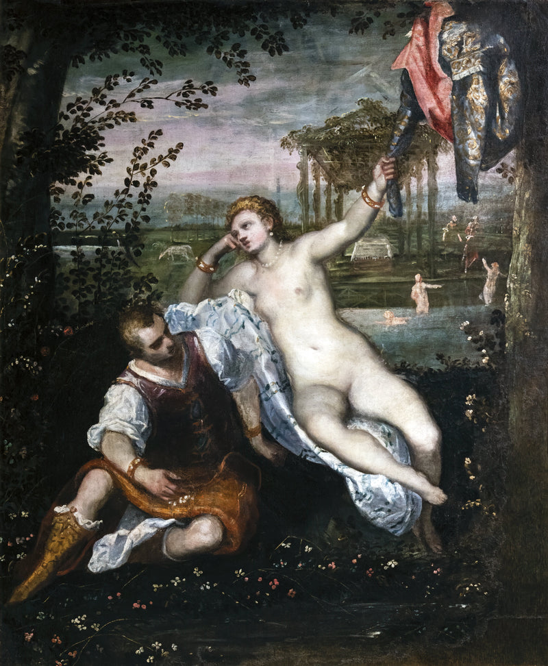Renaud ja Armide - Jacopo Tintoretto