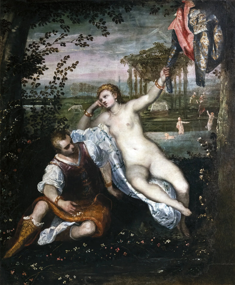 Renaud ja Armide - Jacopo Tintoretto