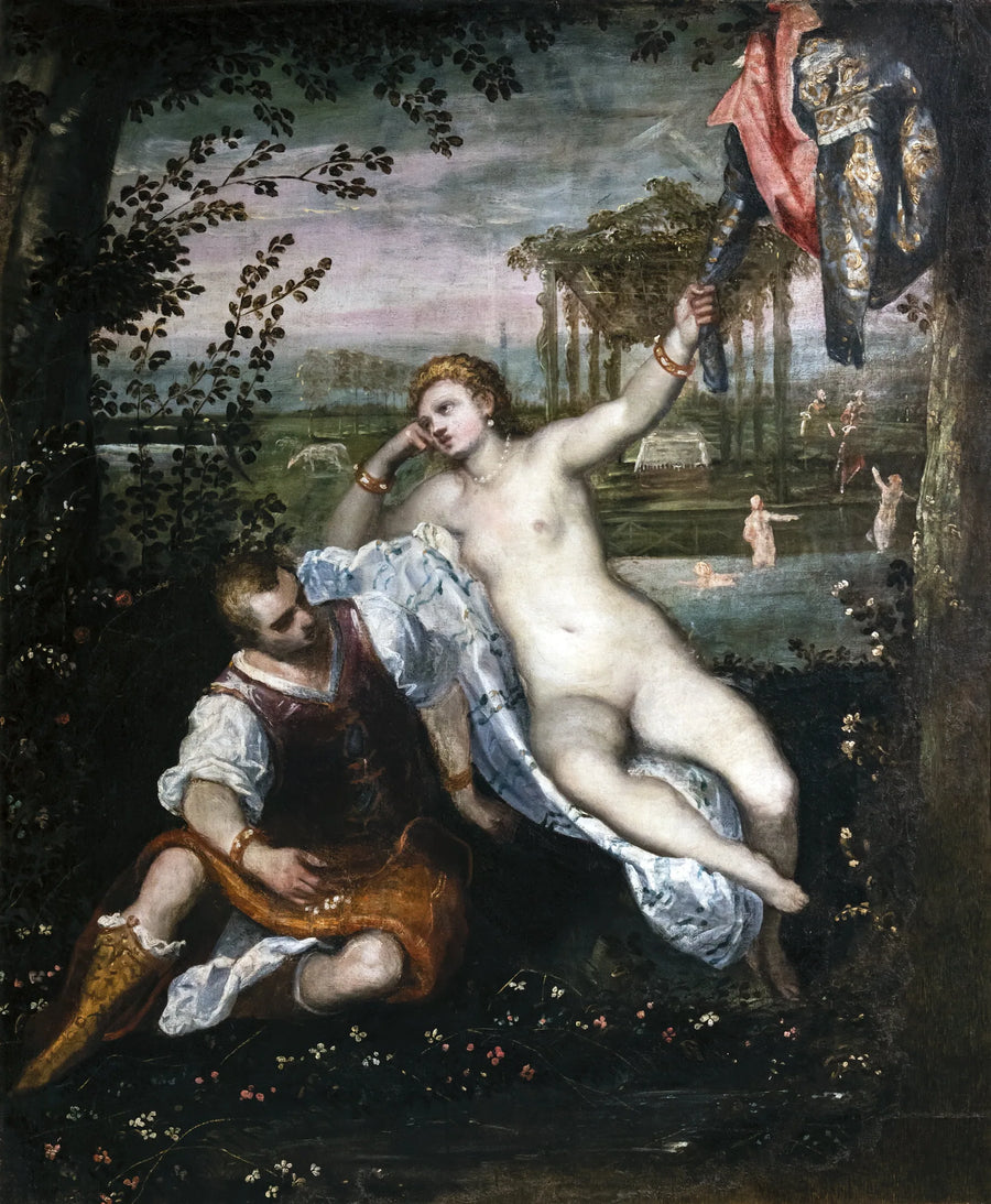 Renaud ja Armide - Jacopo Tintoretto