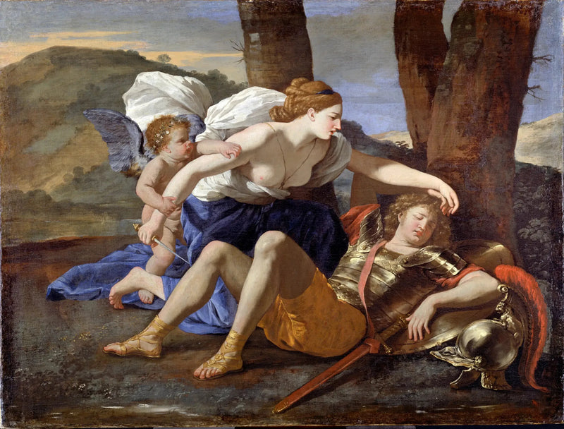 Renaud ja Armide - Nicolas Poussin