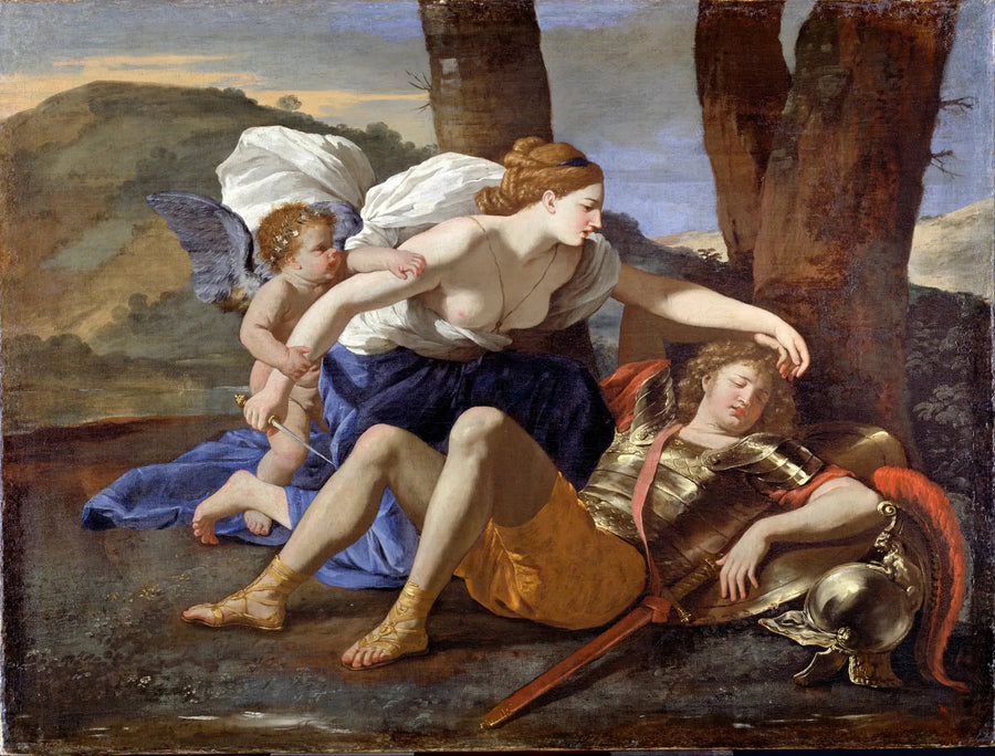Renaud ja Armide - Nicolas Poussin