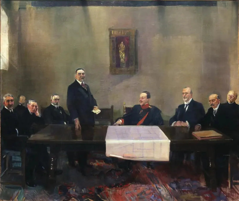 El Grecon talomuseon Patronaton tapaaminen, Toledo - Joaquín Sorolla