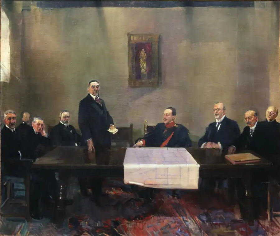 El Grecon talomuseon Patronaton tapaaminen, Toledo - Joaquín Sorolla