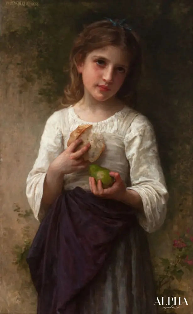 Repas frugaux - William Bouguereau - Reproductions de tableaux et peintures haut de gamme