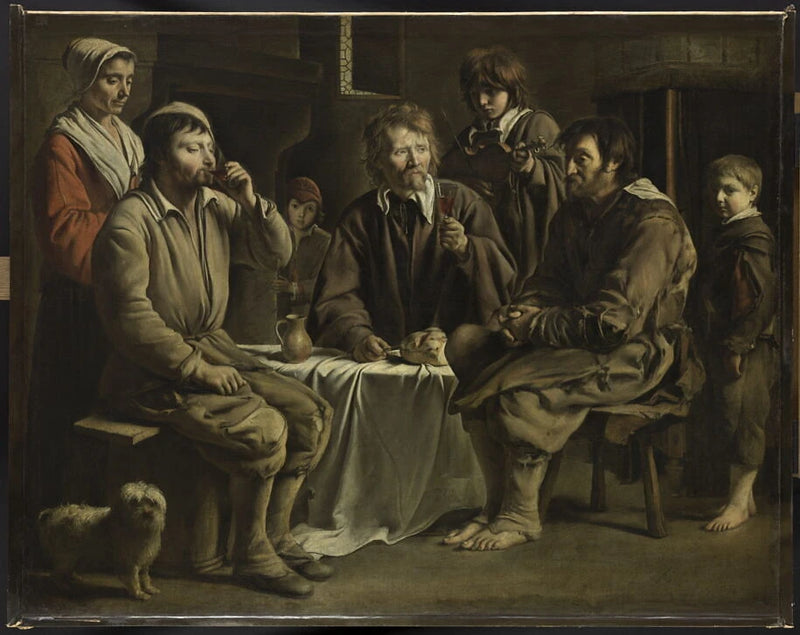 Repas de paysans - Antoine Le Nain