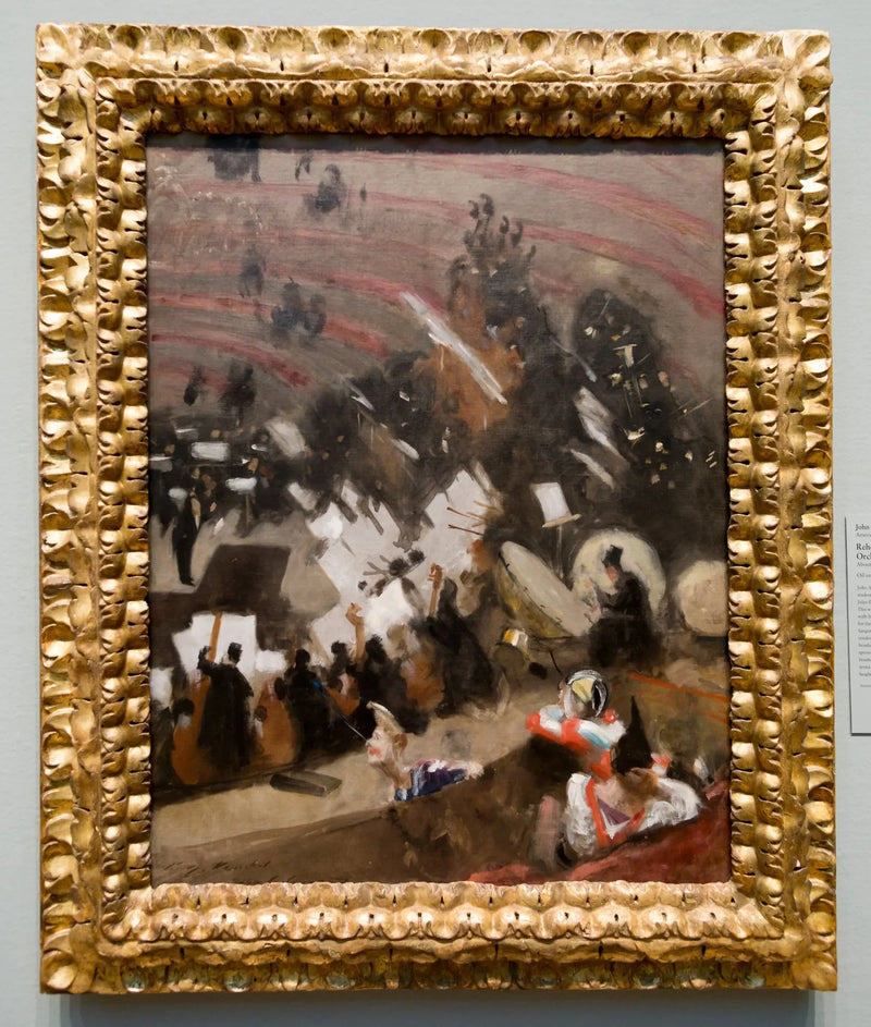 Pasdeloupin orkesterin harjoitus Talviharjoituksessa - John Singer Sargent