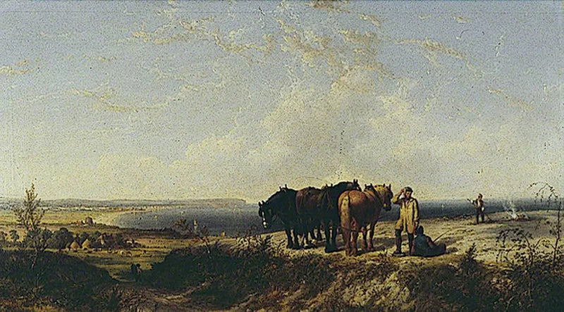Repos à la charrue - John Frederick Herring, Sr.