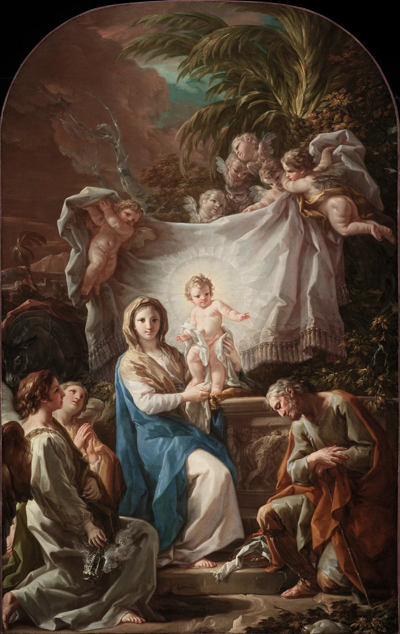 Pidän kiinni paosta Egyptiin - Corrado Giaquinto