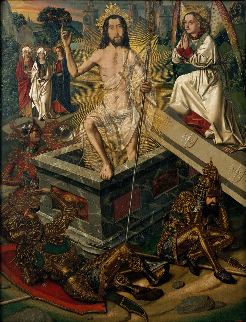 Kristuksen ylösnousemus - Bartolomé Bermejo