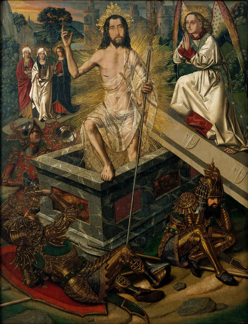 Kristuksen ylösnousemus - Bartolomé Bermejo