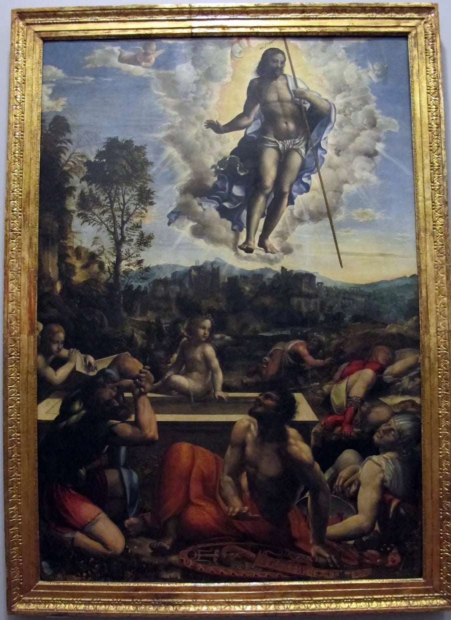Kristuksen ylösnousemus - Il Sodoma (Giovanni Antonio Bazzi)