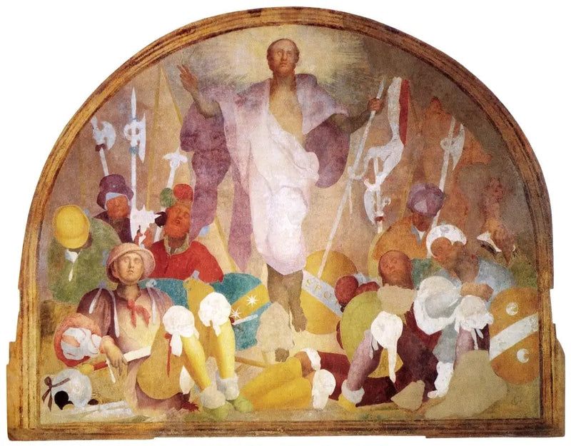 Kristuksen ylösnousemus - Pontormo