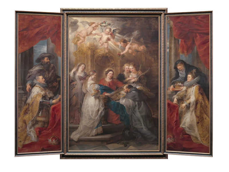 Ildefonse-yläsivupöytä - Peter Paul Rubens