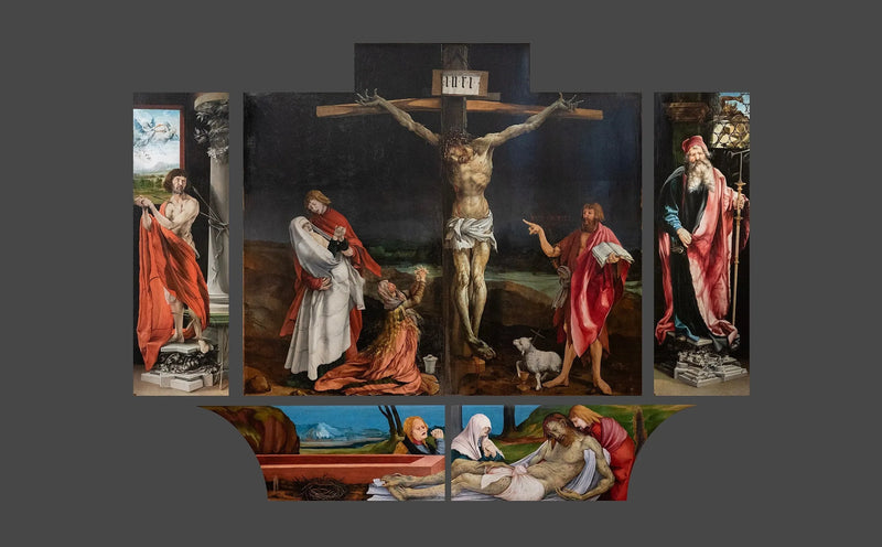 Issenheimin suljettu retabeli - Matthias Grünewald