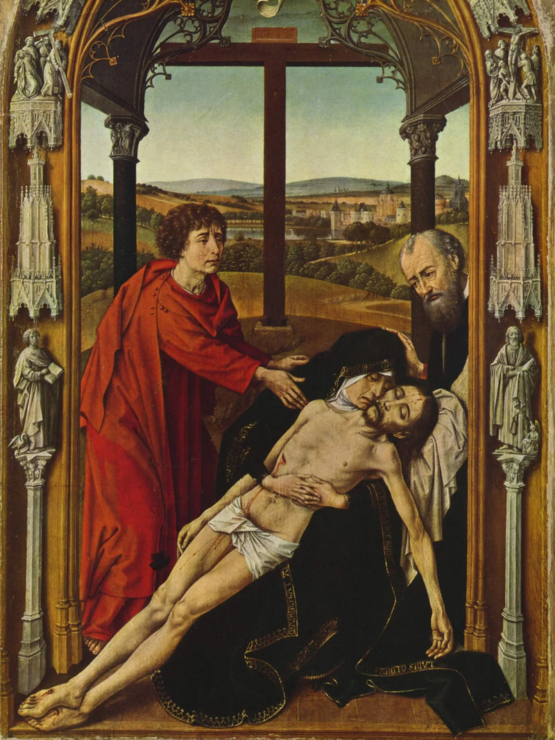 Capilla Realin alttaritaulu: Valitus - Juan de Flandes