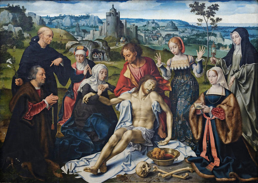 Kristuksen surun alttari: Suru - Joos van Cleve
