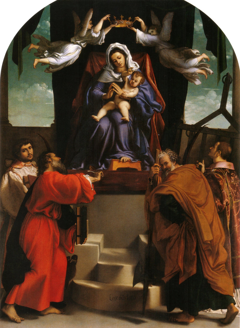Halberdipöytätarjotin - Lorenzo Lotto