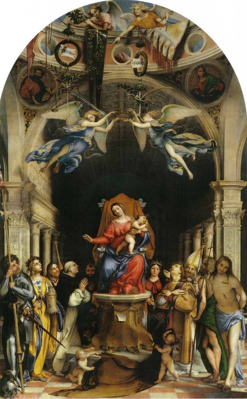 Martinengo-altaripöytä - Lorenzo Lotto