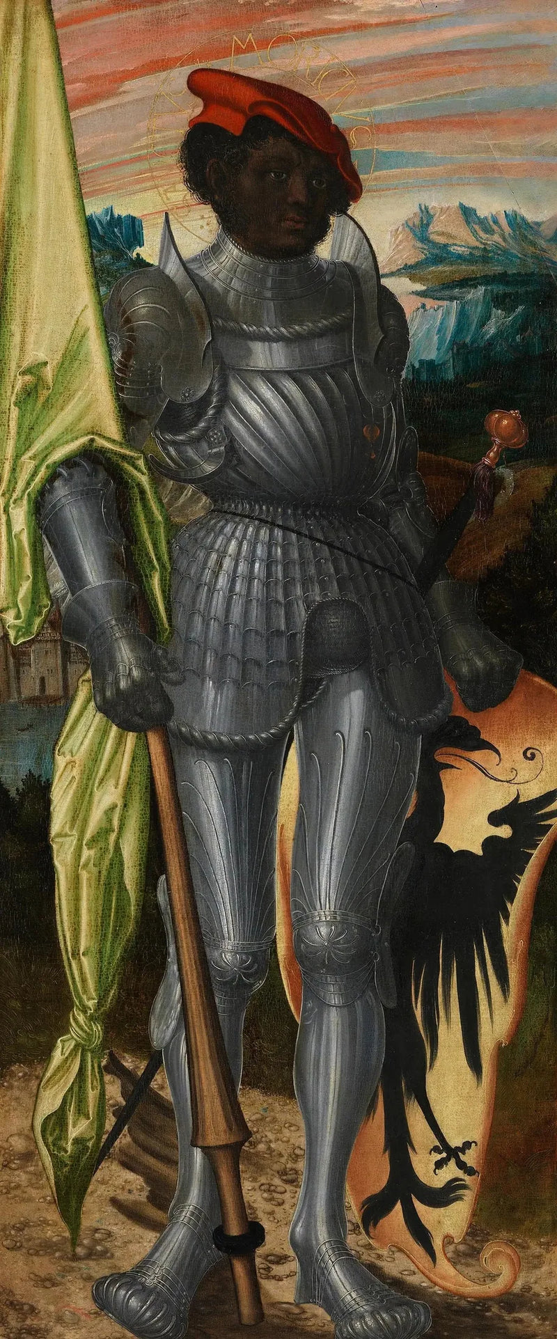 Pfirtscherin alttaritaulu: Pyhä Maurice - Lucas Cranach vanhempi