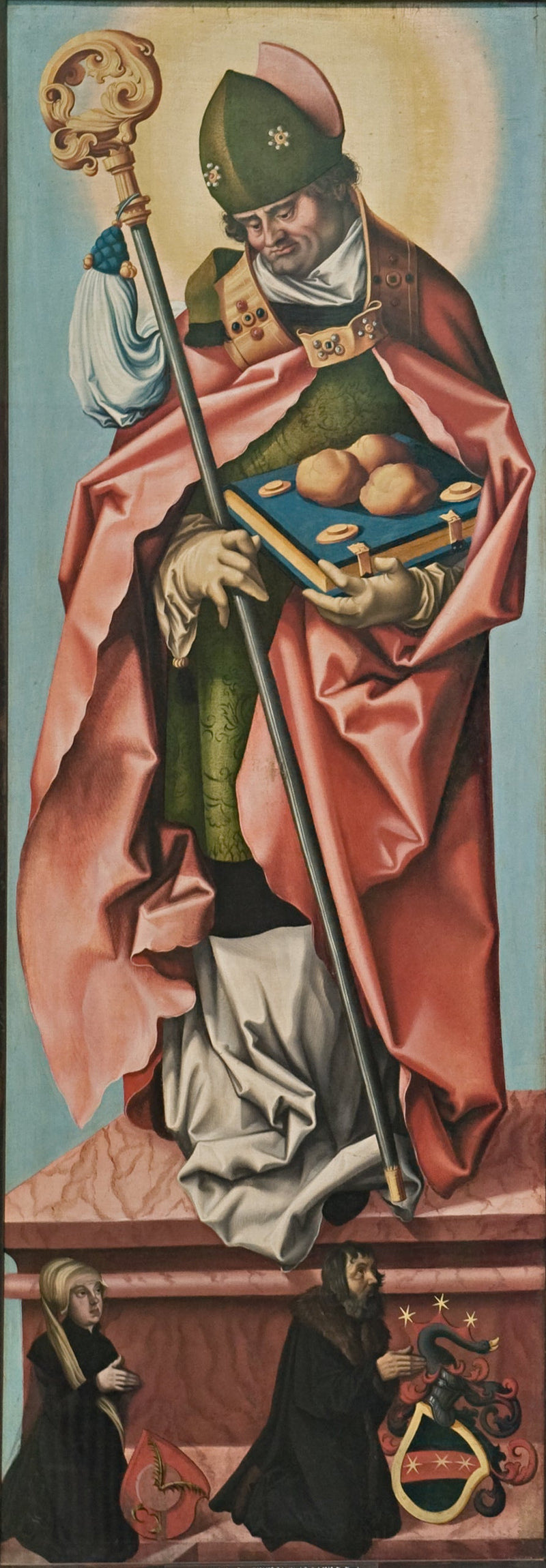 Saint Jeanin alttari: Pyhä Nikolaus - Hans Baldung Grien