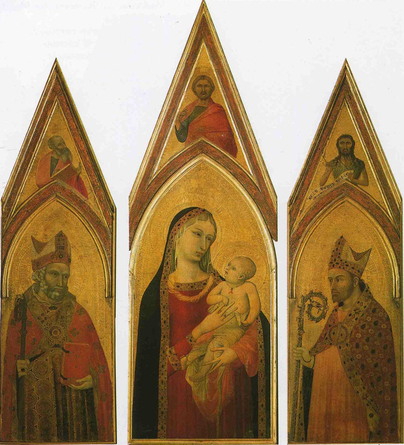 Pyhä Prokulus - Ambrogio Lorenzetti - Alttaritaulu