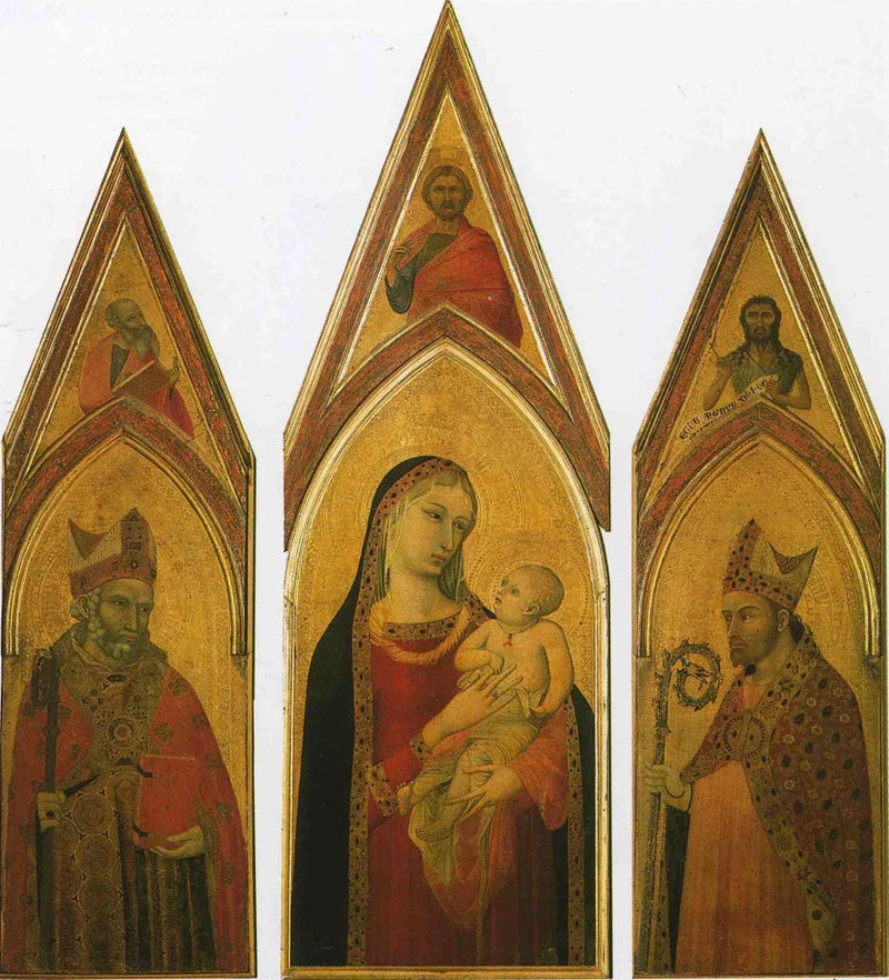 Pyhä Prokulus - Ambrogio Lorenzetti - Alttaritaulu