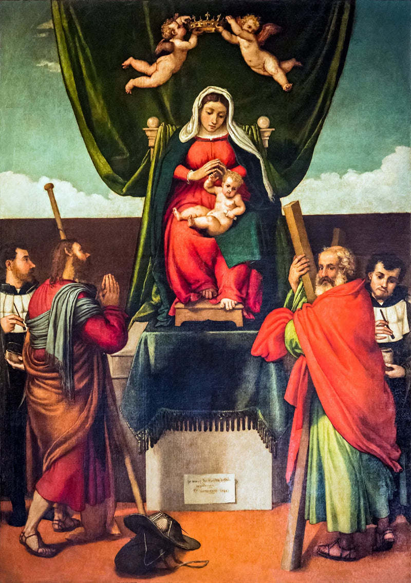San Giacomo dell'Orio - Lorenzo Lotto - Alttaritaulu