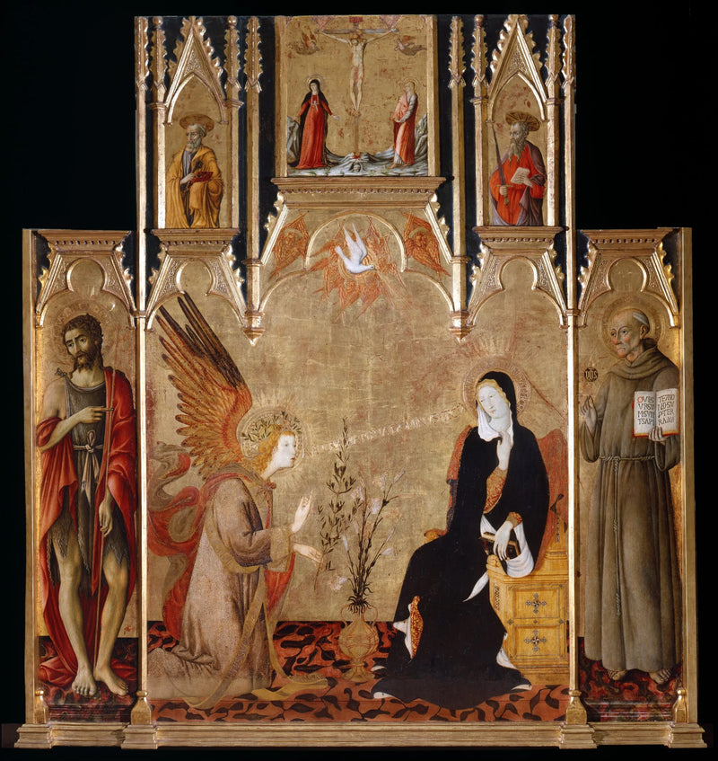 San Pietron alttaritaulu Ovile - Matteo di Giovanni