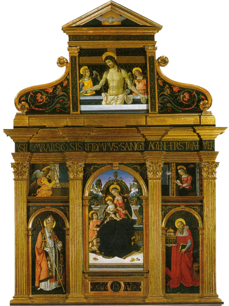 Santa Maria dei Fossi - Pinturicchio - Alttaritaulu