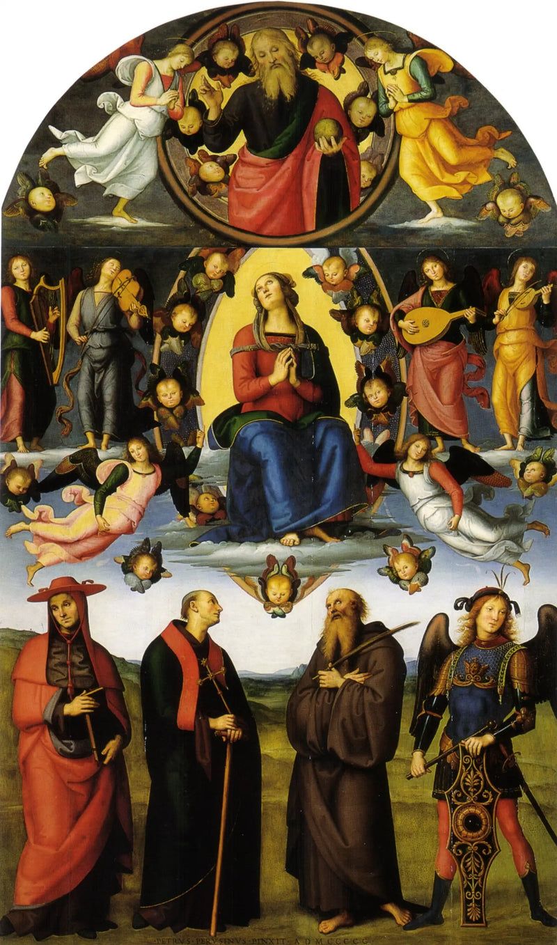 Vallombrosan alttari - Pietro Perugino