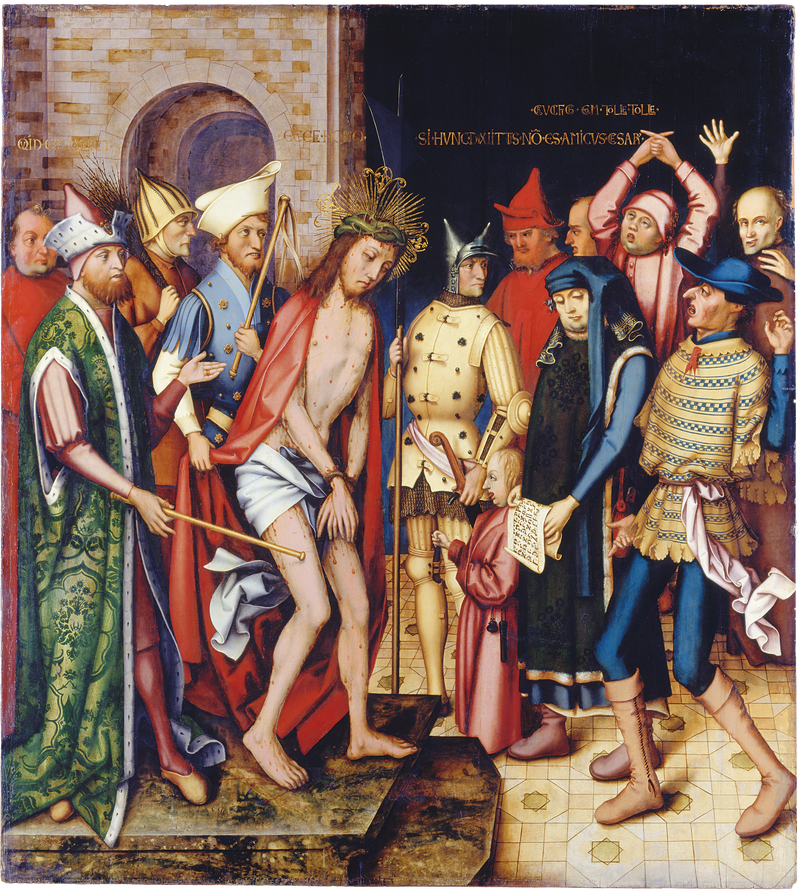 Frankfurtin dominikaaninen alttari: Ecce Homo - Hans Holbein vanhempi