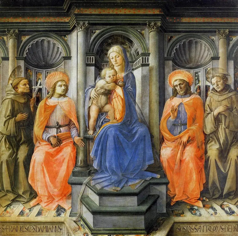 Noviciaatin retoriitti - Fra Filippo Lippi