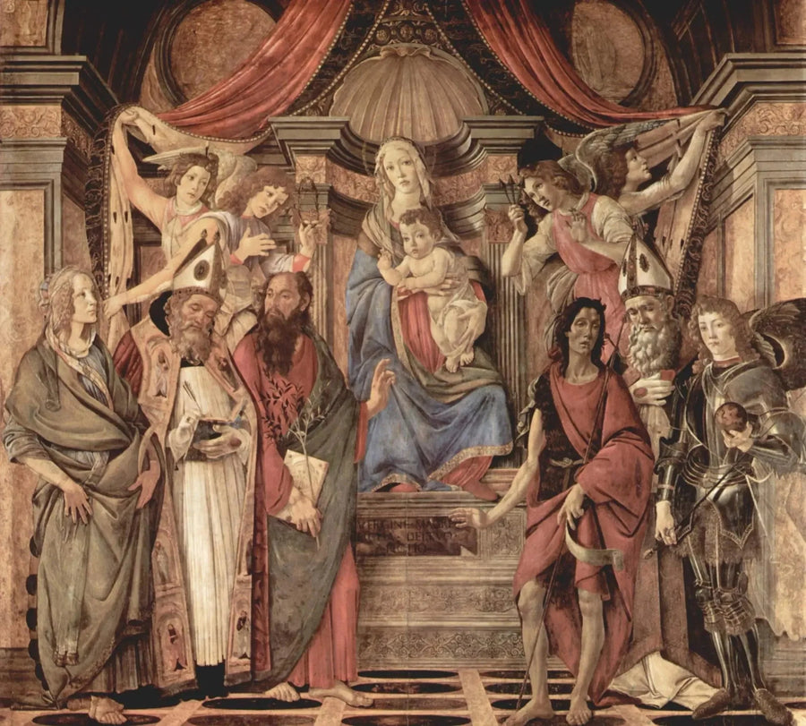 San Barnaban alttaritaulu - Sandro Botticelli