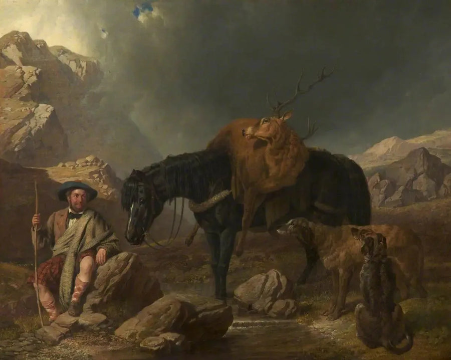Metsästyksen paluu - John Frederick Herring, Sr.