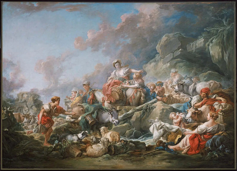 Markkinoiden paluu - François Boucher