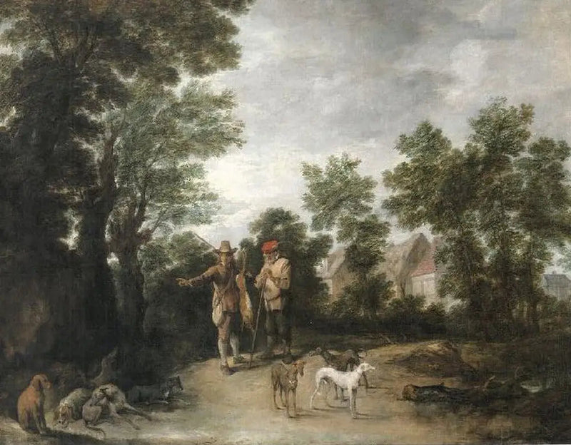 Paluu kuvauspaikalta - Thomas Gainsborough