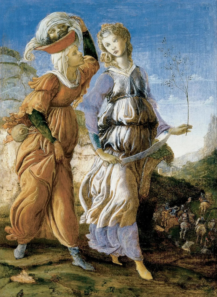 Judithin paluu Béthulieen - Sandro Botticelli